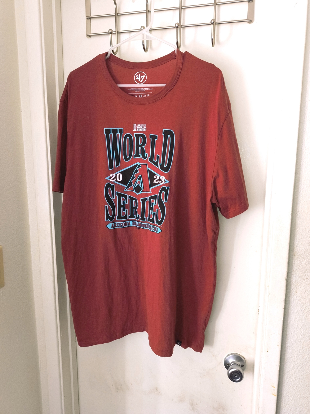 47 Arizona Diamondbacks Red World Series Graphic Tee